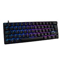 TECLADO GAMER BALAM RUSH DOMINATE GK550 / ALAMBRICO USB / MECANICO / ILUMINACION RGB / TECLAS PROGRAMABLES / ESPAÑOL / 62 TECLAS / NEGRO / BR-932714 TECLADO GAMER BALAM RUSH DOMINATE GK550 / ALAMBRICO USB / MECANICO / ILUMINACION RGB / TECLAS PROGRAMABLES / ESPAÑOL / 62 TECLAS / NEGRO / BR-932714